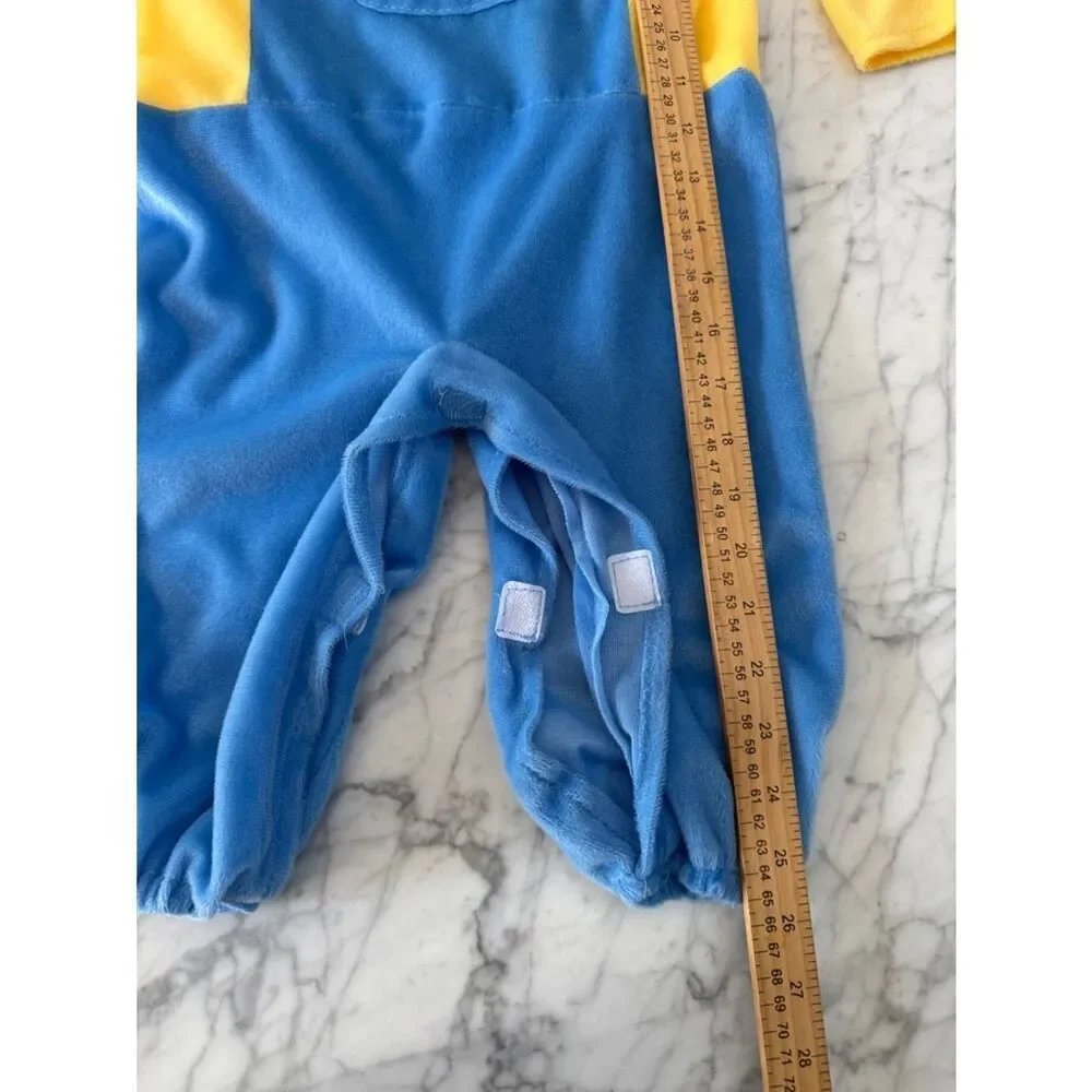 Minion Toddler Fleece Overall Costume Sz 2T Despicable Me